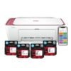 m8 HP Ink Advantage Ultra 4929 Print, Copy, Scan, Self Reset WiFi, Smart App Setup, Print per Page Cost Starting at 44paise/Page with 2 Additional Sets of Inks, Ideal for Home 5 4 3 21